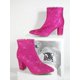 thumbnail image 1 of Rhinestone Pointy Toe Block Heel Booties, 1 of 4