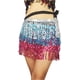 thumbnail image 1 of Falda con borlas para danza del vientre para mujer, atuendos de actuación, ropa de festival, falda con borlas para danza del vientre, falda con lentejuelas estilo bohemio, disfraz rave para, 1 of 3
