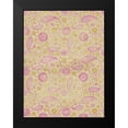 thumbnail image 2 of Grey, Jace 15x18 Black Modern Framed Museum Art Print Titled - Warm Paisley, 2 of 5
