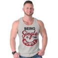 thumbnail image 3 of Funny Being Single Is The Wurst Tank Top T Shirts Men Women Brisco Brands S, 3 of 6