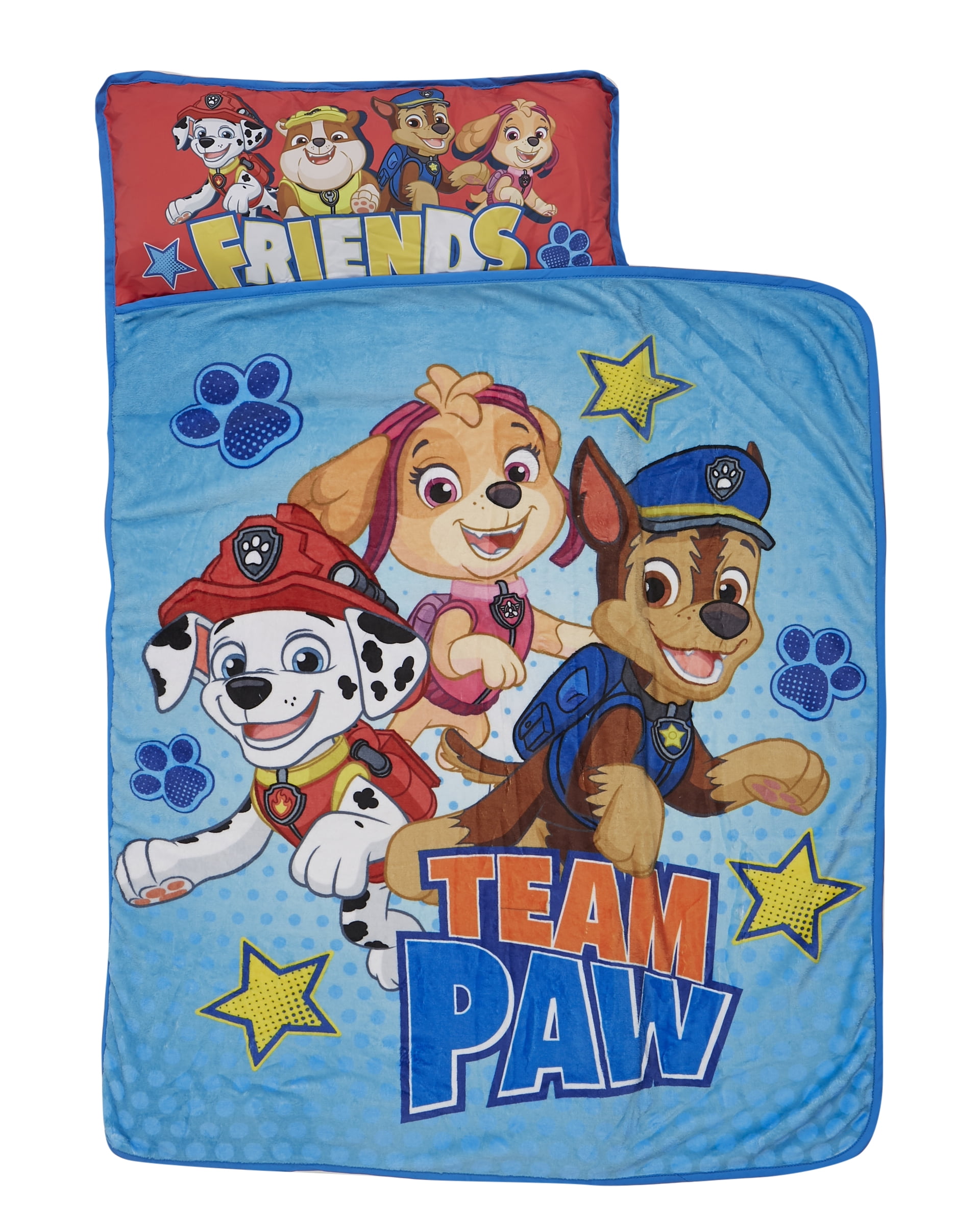 Nickelodeon Paw Patrol Rescue Toddler Nap Mat Funhouse SG_B0762BV3G4_US 