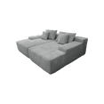 thumbnail image 3 of Double Chaise Cloud Sectional | Convertible Lounge Comfort (Lavender Mist, 214 * 170 * 60), 3 of 5
