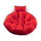 thumbnail image 1 of Cojín colgante para silla, cojín para asiento, cojín para suelo, cojín redondo para silla Rojo, 1 of 9
