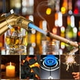 thumbnail image 4 of CUITING Torch Lighters  Windproof Refillable Lighter Adjust Flame Used For Barbecue Kitchen Fireplace Candles Etc(Gas Not Included), 4 of 4