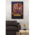 thumbnail image 2 of Marvel Cinematic Universe - Avengers - Infinity War - One Sheet Wall Poster, 22.375" x 34", Framed, 2 of 2