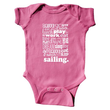 

Inktastic Sailing Boating Gift Gift Baby Boy or Baby Girl Bodysuit