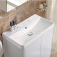 thumbnail image 4 of American Imaginations 23.82-in. W 3H8-in. Ceramic Top Set In White Color - Overflow Drain Incl. AI-30621, 4 of 8