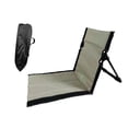 thumbnail image 2 of Silla de piso Strade Fareast Limited con respaldo Silla de camping con bolsa de transporte Caqui 39cmx40cmx38cm, 2 of 8