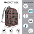 thumbnail image 4 of Farmhouse Rustic Buffalo Cow Print Travel Backpack – Large Capacity Durable Oxford Material with Anti-theft Features, Comfortable Carrying for Outdoor Activities, School, and Daily Use, 4 of 5