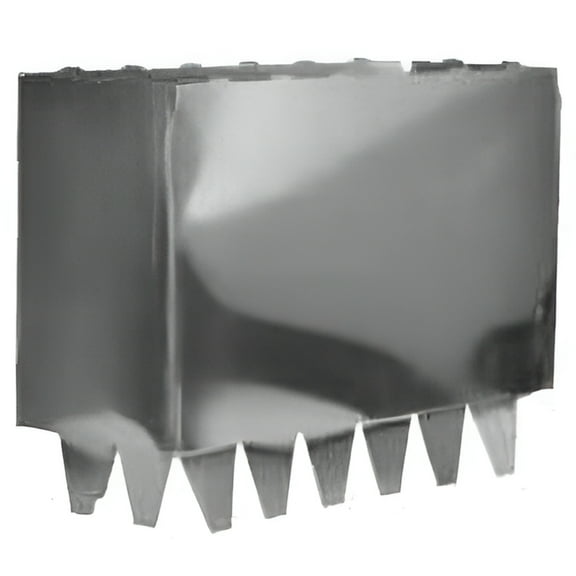 HVAC Metal Register Collar 4" x 10" (6" Deep)