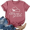 thumbnail image 4 of Women's Cowgirl Vintage T-Shirt Oversized Western Graphic Print Music Country Tees Casual Fashion Short Sleeve Tops, 4 of 4