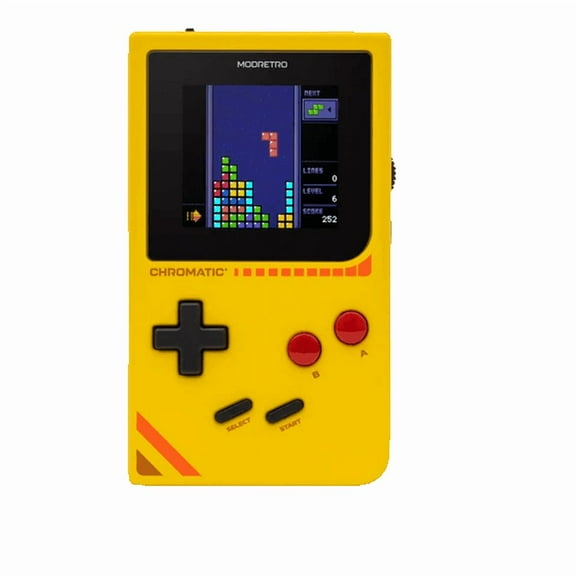 ModRetro Chromatic Volt TETRIS Game Bundle | Game Boy® Compatible Console