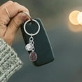 thumbnail image 2 of Creative Coffee Cup Keychain Coffee Bean Key Ring Coffee Lover Keychain Purse Handbag Charms Party Favor Bag Fillers, 2 of 8