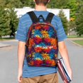 thumbnail image 4 of Easygdp Colorful Hawaii Palms Mochila Ligera de 15 Pulgadas para Estudiantes, Mochila Cómoda para la Escuela y Viajes, Correas Ajustables, 4 of 6