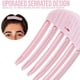 thumbnail image 3 of Set de rulos para dar volumen a la raíz y peinar sin calor, pinzas para rulos voluminizadoras, color rosa, tallas S/ML/XL, 3 of 5
