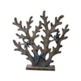 thumbnail image 2 of Mediterranean Style Wooden Coral Tree Tabletop Decor - Ocean Retro Hand Carved Natural Wood Sculpture, Coastal Beach Theme Decoration for Living Room Shelf Shelf Entryway, Housewarming Gift, 2 of 6