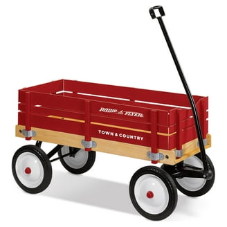 Radio Flyer Classic Wooden Children's Ride Wagon with Removable