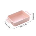 thumbnail image 2 of Creative Baking Bowl Practical Baking Tool Home Use Pink 23.00X13.00X5.00CM Baking Storage 1Set, 2 of 4