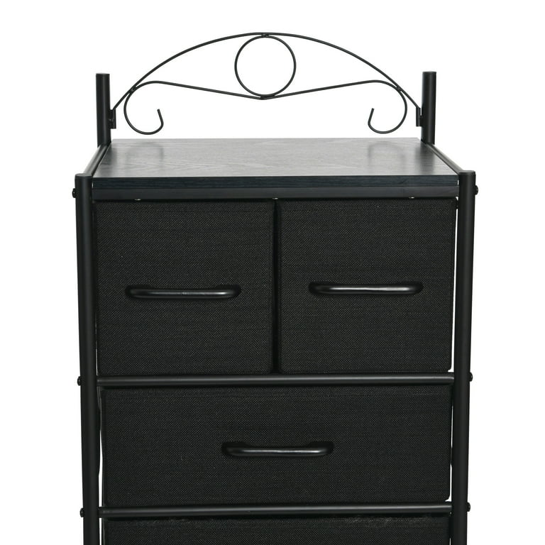 Household Essentials Victoria Dresser Tower Storage Organizer with