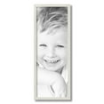 thumbnail image 2 of ArtToFrames 9" x 25" White Square Star Emboss Picture Frame, 9x25 inch White Wood Poster Frame (WOM-5125),  Pack, 2 of 7