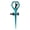 green-02 Home Decor, variant on JJV 360 Degree Automatic Rotating Plastic Garden Water Sprinkler with Small Spray Head for Lawn Plants Flower Vegetable Irrigation Quiet Operation 5x5x9 Inch