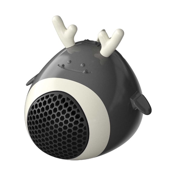 Ceramic Space Heater Fan with Oscillation and Overheat Protection 400 W 500 W 2 Settings for Home Office Bedroom