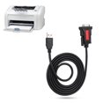 thumbnail image 3 of Cable de Serie de Informora, Enchufe y reproduce el cable de la impresora usb al cable del conector de la impresora del cable 232, negro rojo para el módem para el adaptador de, 3 of 7