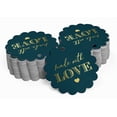 thumbnail image 2 of Inkdotpot Real Gold Foil Made With Love Text Tags Favor Hang Paper Tags 100 Piece, 2 of 6
