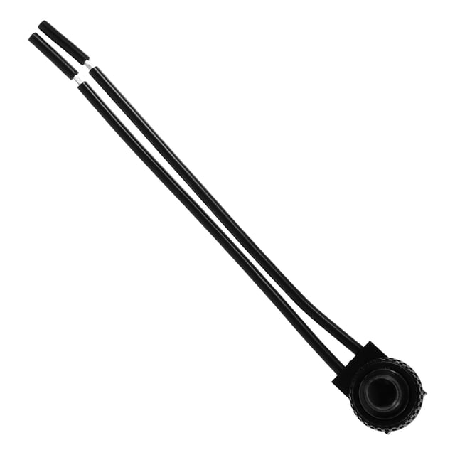 WHAMVOX Switch Para Luz Y Señal De Motocicleta Con Botón Pulsador Impermeable En Plástico Negro