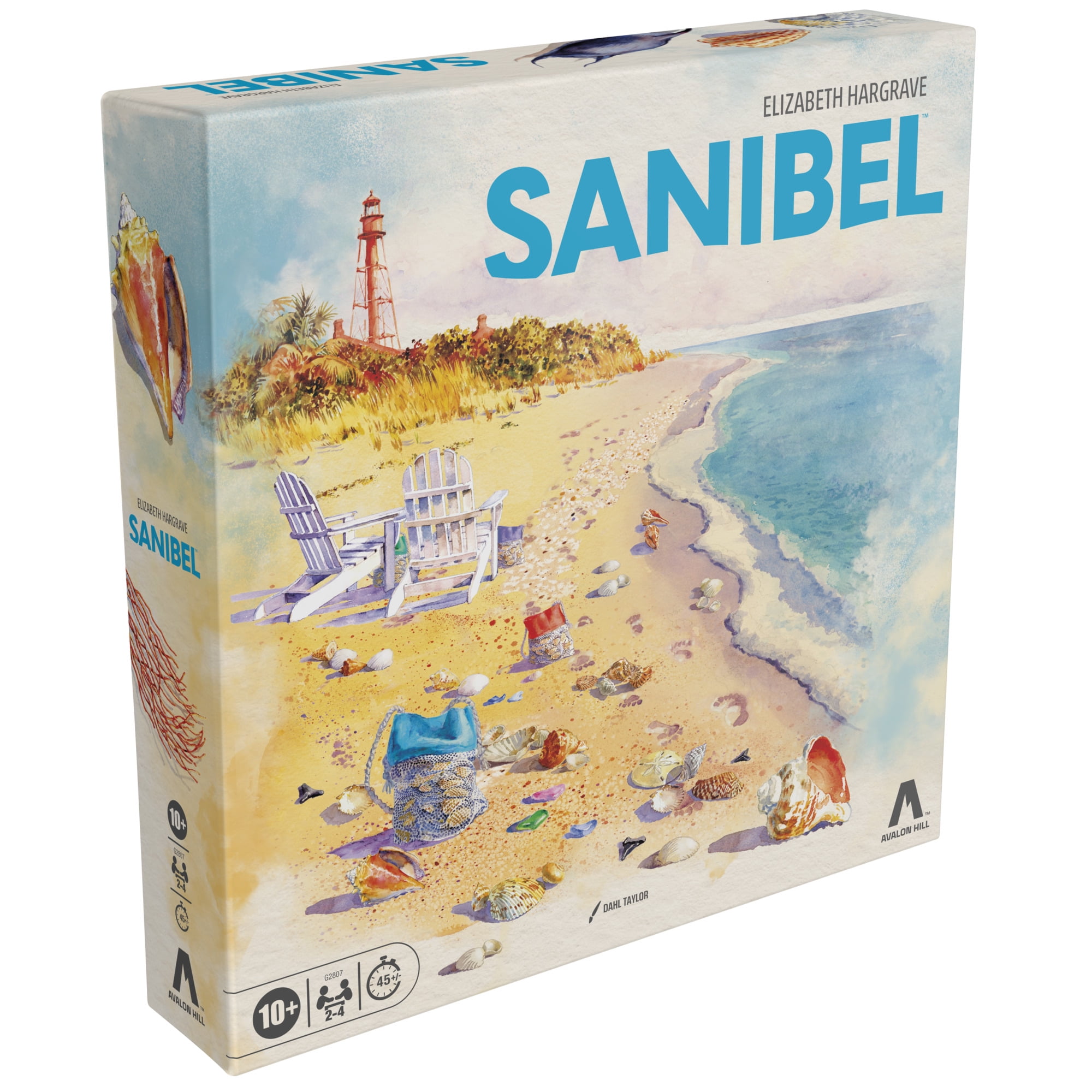 Sanibel Board Game, Relaxing Tile Placement Family Game About Collecting Shells, Fun Summer Activities for Kids & Families, Birthday Gifts, Ages 10+