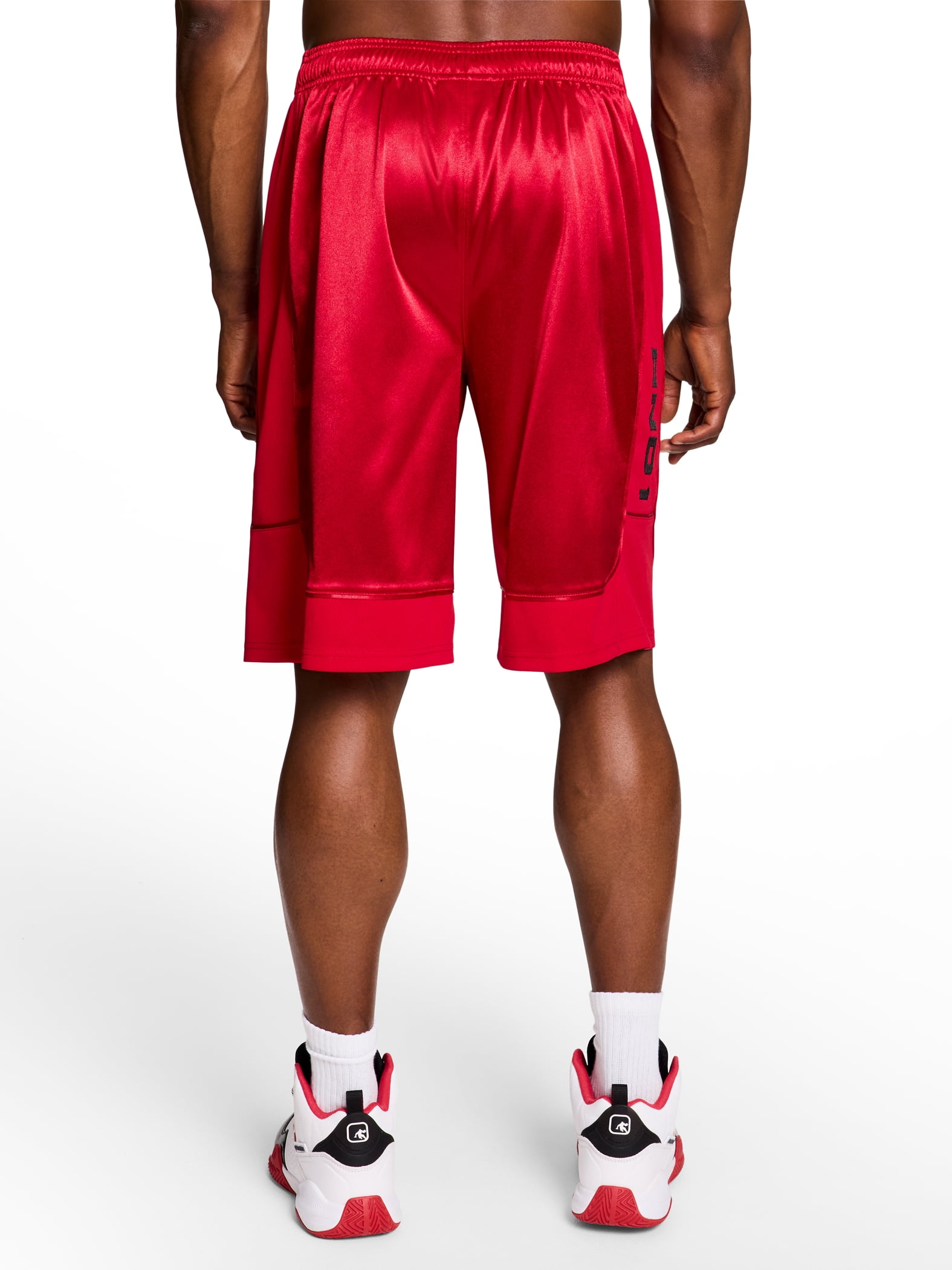 AND1 Men's and Big Men's All Court Short, 11" inseam, up to Size 5XL