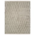 thumbnail image 2 of SAFAVIEH Casablanca Connie Geometric Shag Area Rug, Grey/Ivory, 8' x 10', 2 of 6