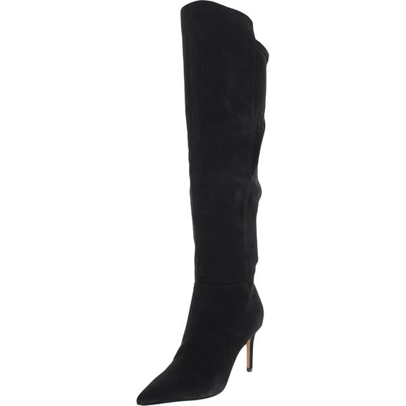 Jessica Simpson Womens Amriena Stiletto Over-The-Knee Boots 6 Black