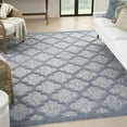 thumbnail image 2 of Nourison Easy Care 7' x 10' Denim Blue Indoor/Outdoor Rug, 2 of 11
