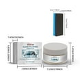 thumbnail image 3 of Car Glass Polish | Fine Scratch Remover for All Glass Types - Efficient Fast Polishing | Removes Minor Scratches, Wear Marks | Long-Lasting Clear Finish | 100g Bottle + Sponge, 3 of 8