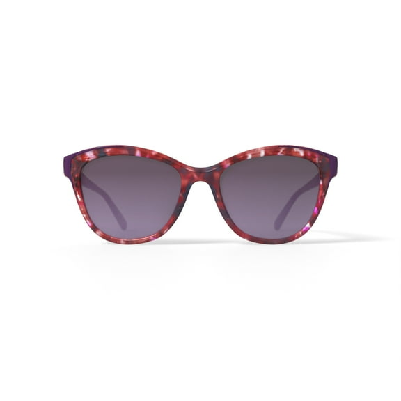 Nautica Women's Rx'able Fashion Sunglasses, NLS6003, Purple, 55-17-140, with Case