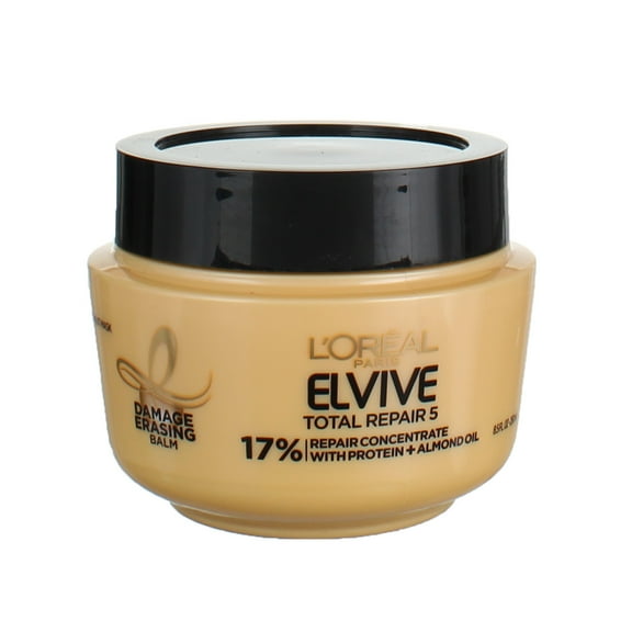 L 'Oreal Paris Advanced Haircare Total Repair 5 Damage-Erasing Balm 8.5 Ounce (Pack of 2)