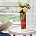 thumbnail image 6 of Plastic Vase 11.8 x 3.9 Inch Vase Transparent Non-Breakable Plastic Ornamental Culture Bottle Storage Jar Modern Family Wedding Decoration Cartoon Valentine's Day Dog, 6 of 6