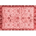 thumbnail image 1 of Ahgly Company Indoor Rectangle Abstract Red Modern Area Rugs, 7' x 10', 1 of 4