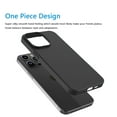 thumbnail image 3 of For iPhone 16 Case Silicone Cover, Tekcoo Shockproof Rugged Soft Gel Rubber Ultra Slim Protective Cover Anti-Scratch Microfiber Lining Cute Phone Case for iPhone 16 - Black, 3 of 9