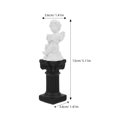 thumbnail image 2 of FONDOTIN Roman Column Pedestal White Column Resin Display Stand for Event Decoration 2-Pcs Set, 2 of 8