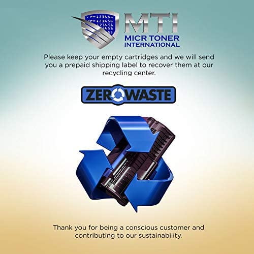MICR Toner International Compatible Magnetic Ink Cartridge Replacement for HP C7115A 15A Laser Printers 1000 1200 1220 3300 3380