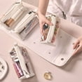 thumbnail image 3 of yingyy Cosmetic Storage Bag Compact And Comfortable For Travel Ensures Cosmetics And Essentials Remain black, 3 of 6