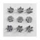 thumbnail image 2 of 14pcs Golf Spikes Pins Turn Fast Twist Shoe Spikes Replacement Set Ultra Thin Cleats Pins Golf Spik, 2 of 5