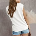 thumbnail image 4 of Girls Summer Hooded T Shirts Casual Loose Fit Round Neck Pocket Tees for Beach School Outing, 4 of 4