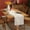 white, variant on Solid Color Velvet Table Runner Long Dresser Scarves for Living Room, Coffee Table, Wedding, Parties