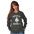 thumbnail image 4 of Squad Goals Wedding Cake Humor Sweatshirt for Men or Women Brisco Brands 2X, 4 of 6