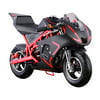 MotoTec Cali 36v Electric Pocket Bike Mini Motorcycle Red