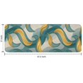 thumbnail image 7 of Teal Gold Marble Pattern Kitchen Rug Mat,Kitchen Runner Rugs Non Skid Washable,Decorative Kitchen Floor Mats for Kitchen,Sink,Laundry,17"x47.2", 7 of 7