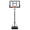 Gray, variant on CONCETTA 10 ft Basketball Hoop, Adjustable Portable System for Kids Youth & Adults, Indoor Outdoor Training Practice with Sturdy Stand, Red